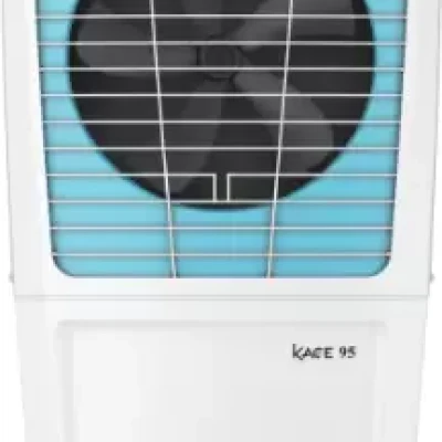 HAVELLS 95 L Desert Air Cooler  (White, Blue, KACE 95 With XXL Ice Chamber)