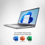 Dell Inspiron 3525 Laptop, AMD Ryzen 5-5625U, 8GB, 512GB SSD, Win 11 + MSO'21, 15.6" (39.62Cms) (IN3525NV1XWS01ORB1)
