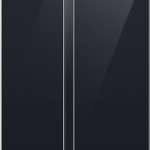 Samsung 653L Convertible 5 In 1 Digital Inverter Side by Side Refrigerator, (RS76CB811333HL, Glam Deep Charcoal)