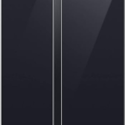 Samsung 653L Convertible 5 In 1 Digital Inverter Side by Side Refrigerator, (RS76CB811333HL, Glam Deep Charcoal)