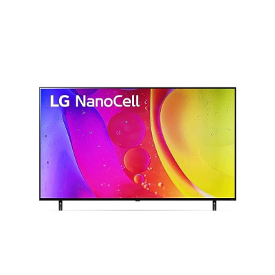 LG 139 cm (55 Inches) Nanocell Series 4K Ultra HD Smart LED TV 55NANO80SQA (Black) (2022 Model)