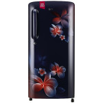 LG 185 L 3 Star Direct-Cool Single Door Refrigerator (GL-B201ABPD, Blue Plumeria, Moist 'N' Fresh, Gross Volume- 190 L)