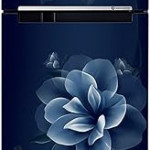 Samsung 236L 2 Star Digital Inverter Frost-Free Double Door Refrigerator (RT28C3022CU/NL,Camellia Blue
