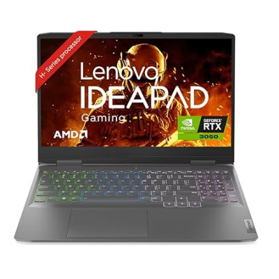 Lenovo IdeaPad Gaming 3 AMD Ryzen 5 6600H 15.6" (39.62cm) FHD IPS 120Hz Gaming Laptop (8GB/512GB)