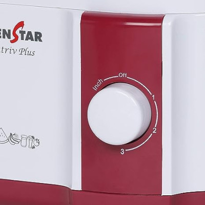 Kenstar NUTRIV Plus 450- WATT JUICER Mixer Grinder with 3 Jars (White &amp; Maroon)