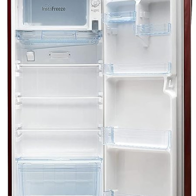 Havells-Lloyd 255 L 2 Star Direct Cool Single Door Refrigerator (GLDC272SGWS2PB Gardenia Wine, With Base Stand)- 2022 Model