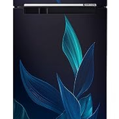 Samsung 236L 2 Star Inverter Frost-Free Double Door Refrigerator (RT28C31429U/HL,Paradise Bloom Blue), Base Stand Drawer 2023 Model