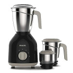 Philips HL7756/00, 750 Watt Mixer Grinder Copper Motor with 3 Jar and 5 Year on Motor