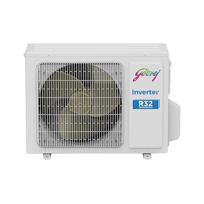 Godrej 1 Ton 3 Star Inverter Split AC (Copper, 2022 model, 5-in-1 convertible, Nano-Coated anti-viral filter AC 1T SIC 12TTC3-WWA, White)