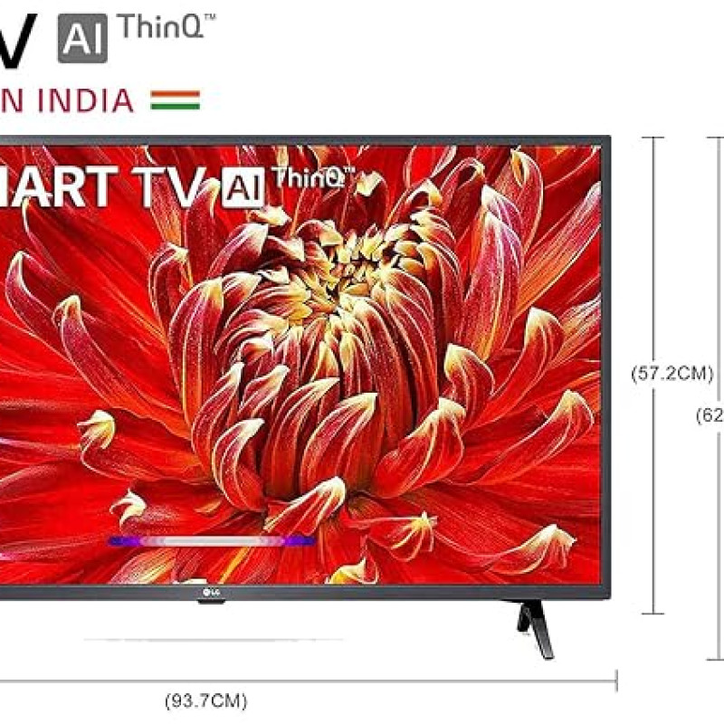 LG 108 cm (43 inches) Full HD Smart LED TV 43LM6360PTB (Dark Iron Gray)