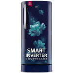 LG 201 L 4 Star Inverter Direct-Cool Single Door Refrigerator (GL-D211HBCY, Blue Charm, Base stand with drawer)