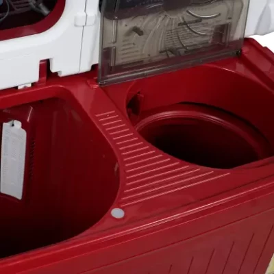 Lloyd by Havells 8 kg Semi Automatic Top Load Washing Machine Red  (GLWMS80AWMEL)
