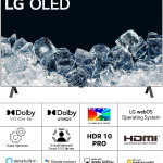 LG 121 cm (48 inches) 4K Ultra HD Smart OLED TV 48A2PSA (Rocky Black)
