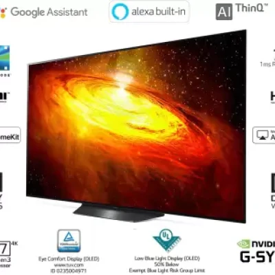 LG 139 cm (55 inch) OLED Ultra HD (4K) Smart WebOS TV  (OLED55BXPTA)