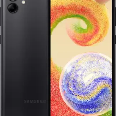 SAMSUNG Galaxy A04 (Black, 128 GB)  (4 GB RAM)