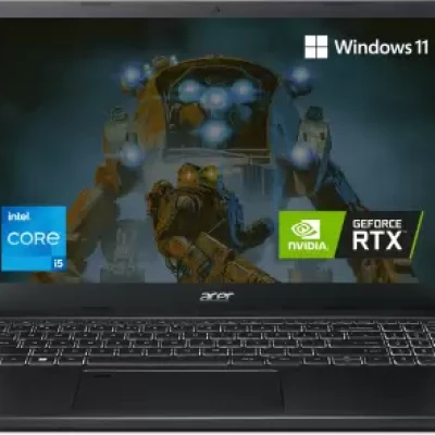 Acer Aspire 7 Core i5 12th Gen - (8 GB/512 GB SSD/Windows 11 Home/4 GB Graphics/NVIDIA GeForce RTX 3050) A715-51G Gaming Laptop (NH.QGCSI.001)