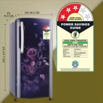 LG 201 L Direct Cool Single Door 3 Star Refrigerator with Fast Ice Making�  (Blue Euphoria, GL-B211HBED)